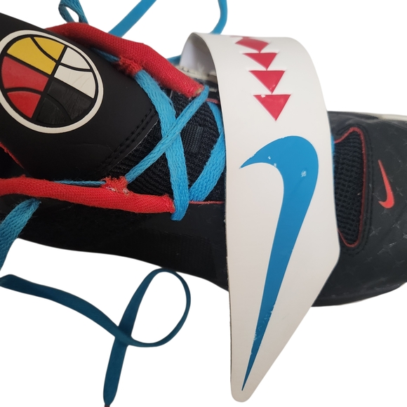 Nike Zoom KD 4 N7 IV Black Blue Red White 2012 519567-046 Mens Size 9 Rare - Picture 13 of 15